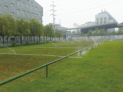 阜新鐵合金灌溉系統施工