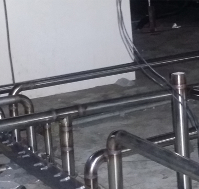 蒸餾水輸送工藝管線