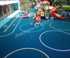 幼儿园环保悬浮地板