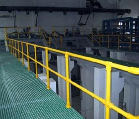 化工厂平台和护栏