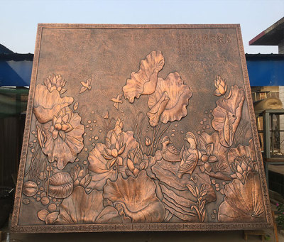 北京锻铜浮雕