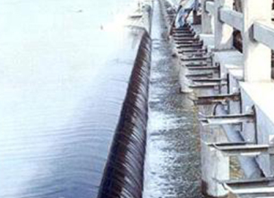 Rubber dam of Jiangsu Xinyi River Haikou Control Project