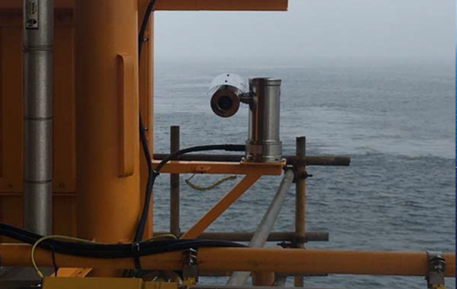 海上作業平臺海面智能安防系統