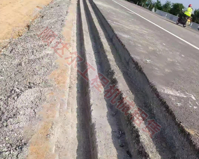 安徽高速公路铣台阶