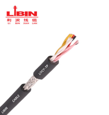 LiYCY-TP   Flexible twisted-pair shielded data transmission cable