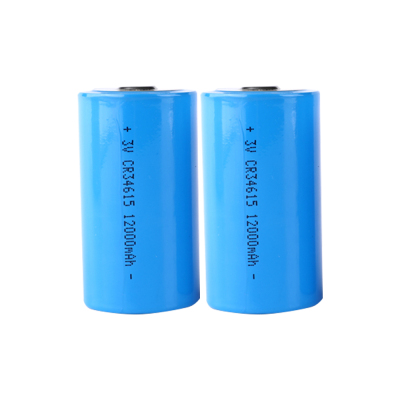 Column lithium-manganese Battery CR34615
