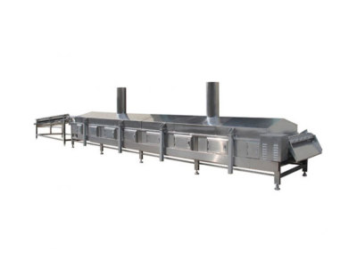 Soybean products PLC continuous frying machine