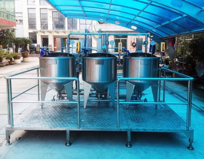 Advanced energy-saving sanitary automatic bean dry Production Line (New type)
