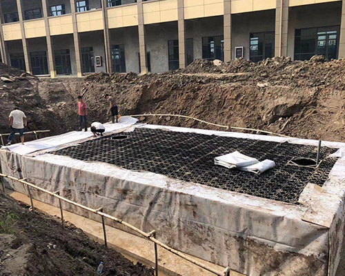 南通新華建筑集團雨水收集項目