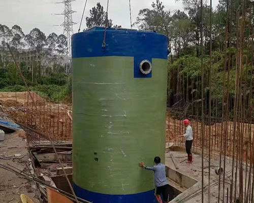 海南岛一体化预制泵站