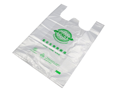 Degradable plastic bag