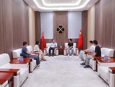 2020-07-01 【 Guangdong Cosmetics Quality Management Association 】 President Du Lin good love daily chemical guidance work.