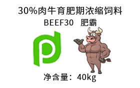 30%肉牛育肥期浓缩饲料 BEEF30   肥霸