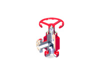 Manual orifice throttle valve