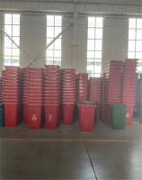 塑料垃圾桶保護方法