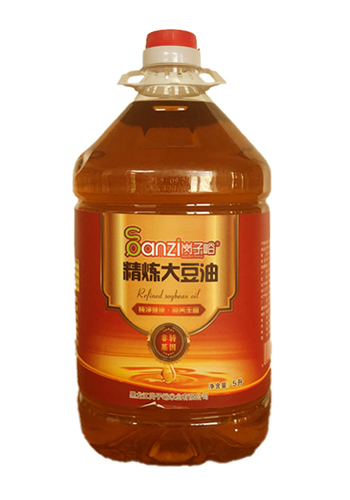 精炼大豆油5L