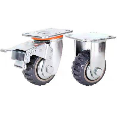 工业脚轮-机械设备双轴承烽火轮