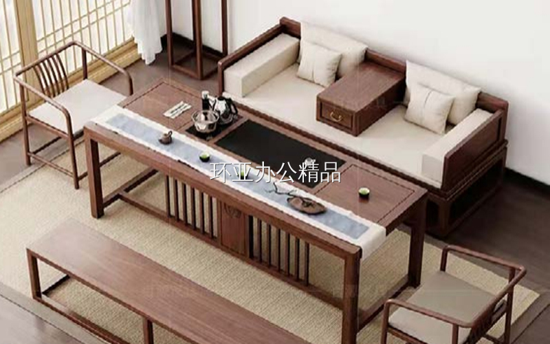 青岛茶室家具