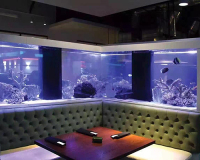 成都海底餐厅鱼缸