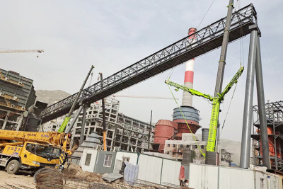山西宏达钢铁集团 1350m3 高炉工程主通廊、矿槽通廊、传动室钢结构工程