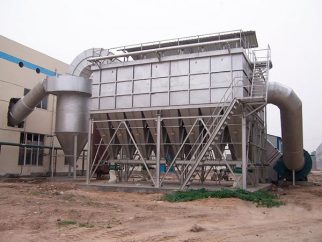 Cement plant dust collector