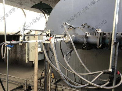 Ignition system of hot blast furnace in Hebei Iron and Steel Group