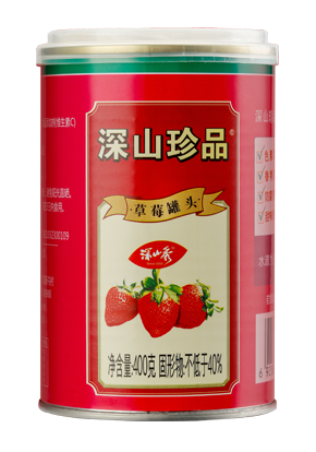 400g草莓罐头