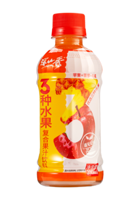 北京280ML3种水果复合果汁饮料