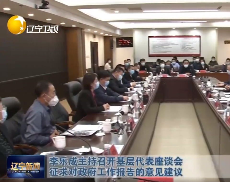 李乐成主持召开基层代表座谈会 征求对政府工作报告的意见建议