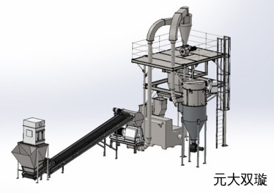 广州玉米芯专用粉碎机及其成套设备