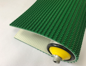 4.5mm绿色PVC草花纹