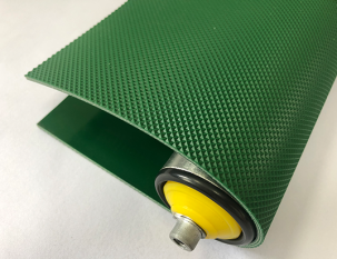3mm绿色PVC钻石纹