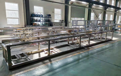 池州塑钢生产线机架