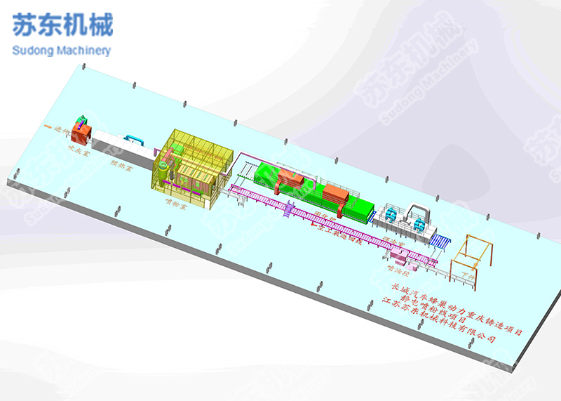 上海发动机喷粉设备
