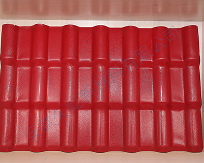 紹興合成樹脂瓦  顏色 -灰色,棗紅,磚紅,藍色,綠色  兩種厚度 2.5MM和3MM 規格-   寬度1.05米   材質- ASA+PVC合成樹脂瓦