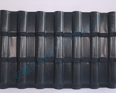 合肥合成樹脂瓦  顏色 -灰色,棗紅,磚紅,藍色,綠色  兩種厚度 2.5MM和3MM 規格-  寬度1.05米 材質- ASA+PVC合成樹脂瓦