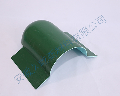 斜脊堵頭    5色     材質- ASA+PVC合成樹脂瓦
