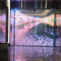 四川商場櫥窗LED廣告屏