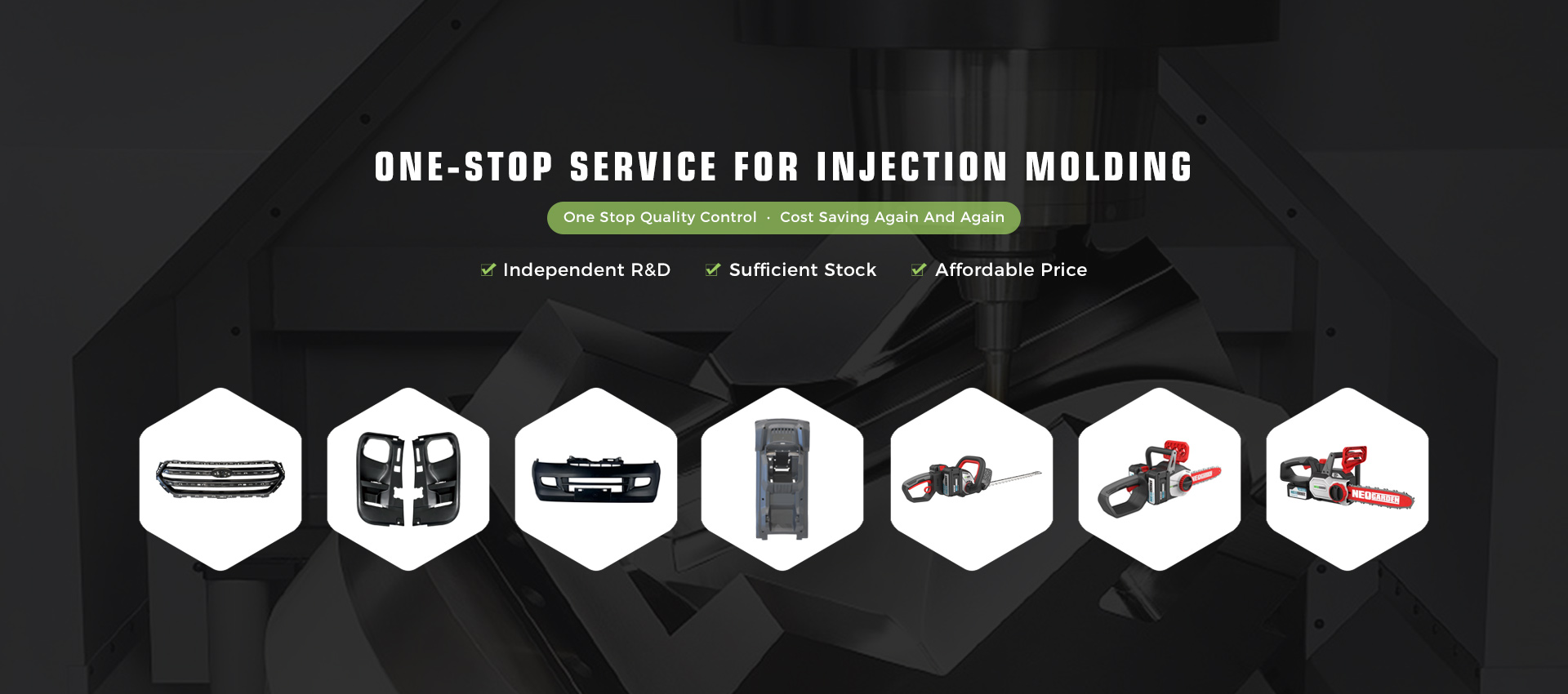 One-stop Service For Injection Molding