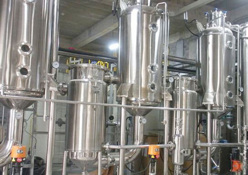 高濃度廢水或廢液低溫減壓MVR蒸發系統安裝