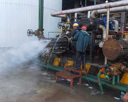 工业废水蒸发器清洗