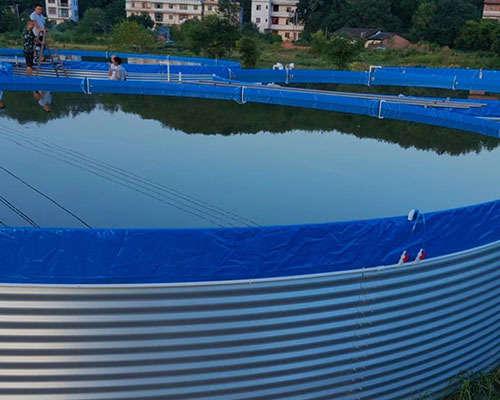 北京野外帆布水產池