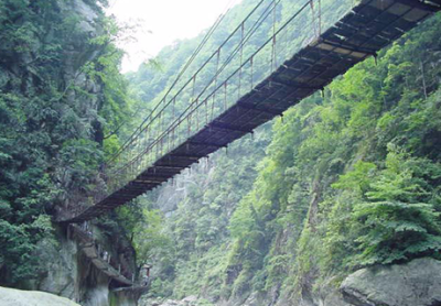 Cable Bridge Series - Suspended Cable Swing Bridge in Scenic Spot