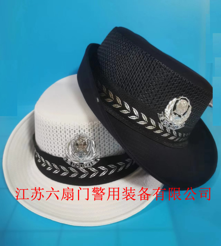 靖江警察公安女士卷边帽
