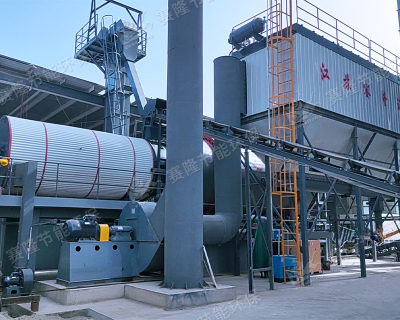 新疆阿克蘇臺時產量60噸壓裂砂烘干設備