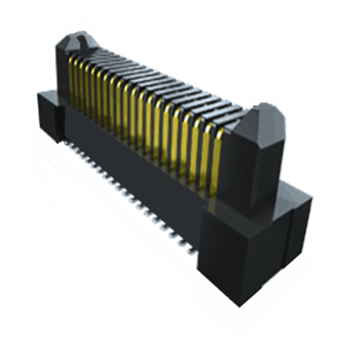 0.5MM浮動式 板對板連接器 公座 帶柱 對插合高7.5mm