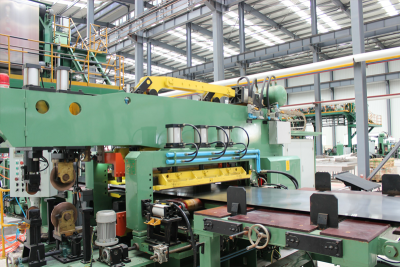 Color coating production line