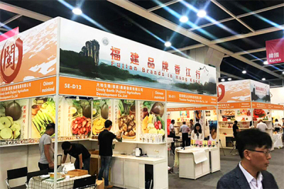 Design and Construction Renderings of the Hong Kong Food Expo (Fujian Exhibition Group) Booth