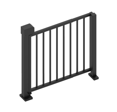 Simple fence gate
