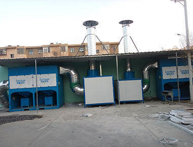 甘肅鋼鐵職業技術學院實訓室焊接煙塵淨化系統竣工
